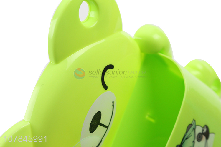 High quality green cartoon animal home toothbrush holder