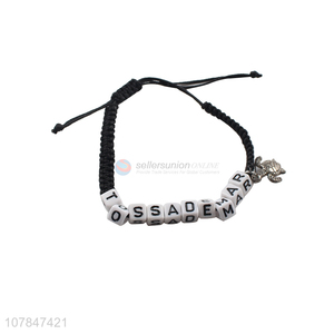 Hot products black hand strip handmade bracelet jewelry