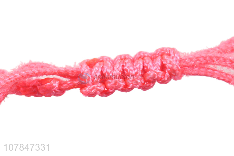Popular products pink hand strip bracelet with plastic beads