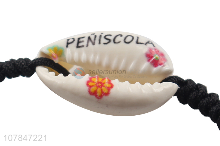 Top quality decorative shells hand strip bracelet wholesale
