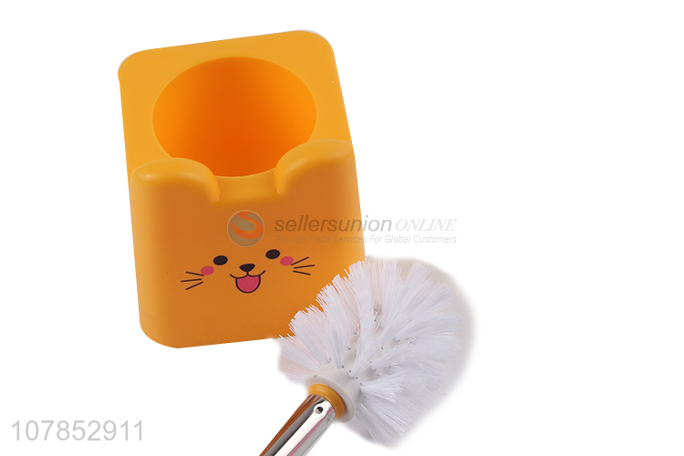 Cute design household cleaning tools bathroom toilet brush for sale