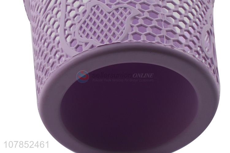 New product purple plastic toilet brush for daily use