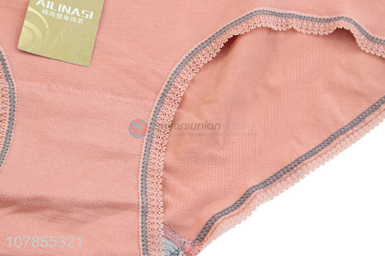 Factory price lady comfortable underwear cotton panties wholesale