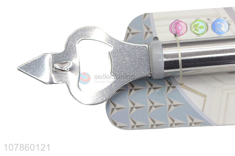 Hot selling stainless steel multifunctional household bottle opener