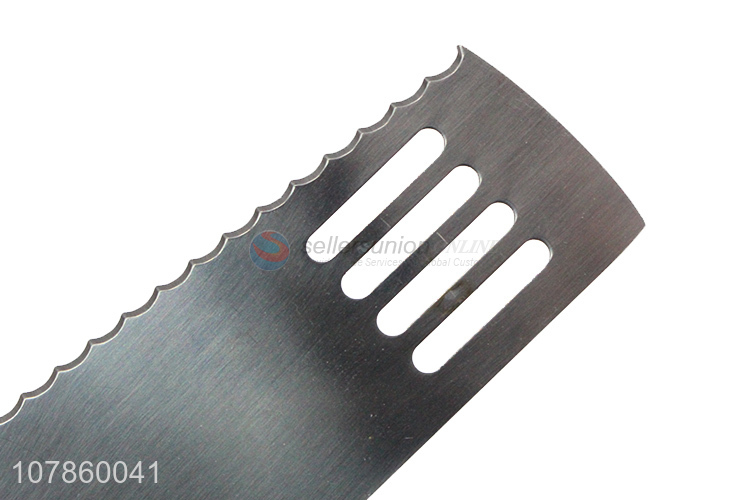 Wholesale stainless steel small frying shovel for household cooking shovel