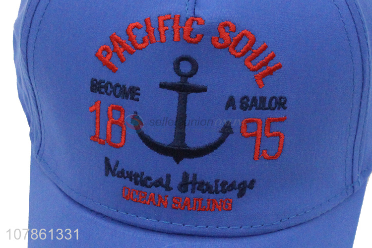 China sourcing dark blue children sports baseball hat cup