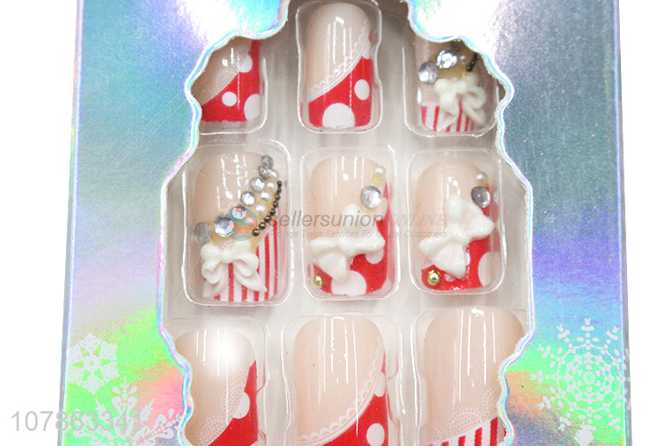 New Arrival Diy 3D Nail Art Tips False Nails Tips Set