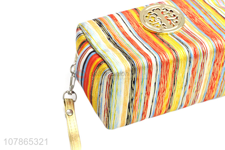 New products colourful rectangular makeup bag cosmetic bag