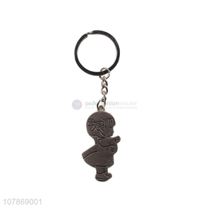 Wholesale Pretty Girls Metal Key Chain Key Ring