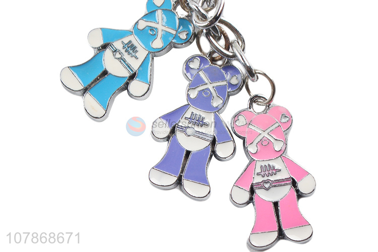 Factory Wholesale Cartoon Keychain Alloy Pendant Key Ring