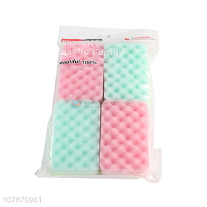 Wholesale multifunctional double-sided cleaning sponge scouring pad for kitchen