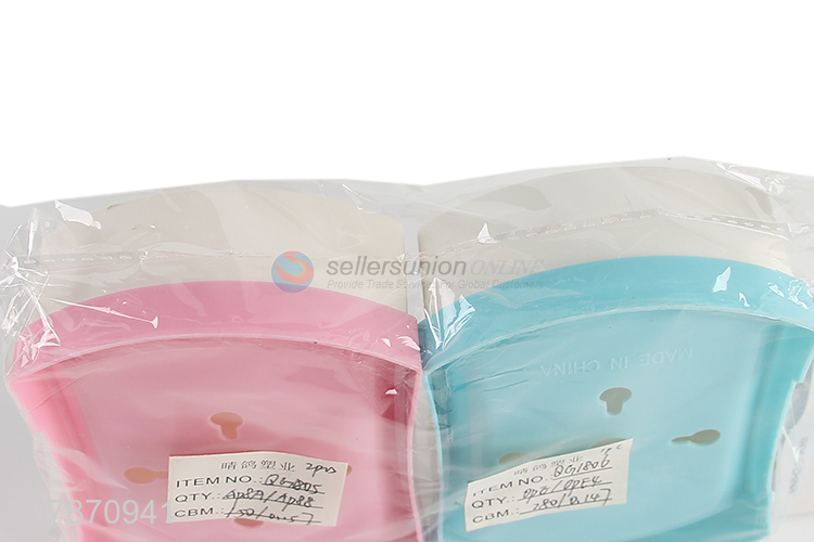 Online wholesale rose printed plastic soap box soap holder