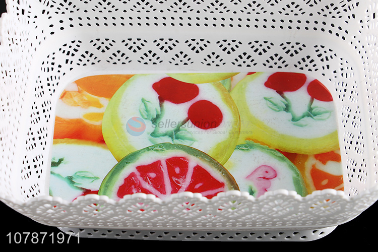 Good quality hollow fruit plate vegetable basket desserts plate