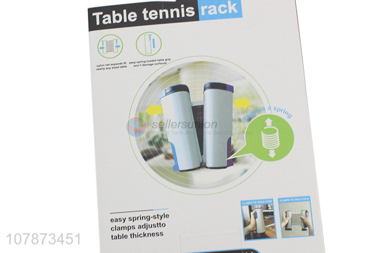Good sale portable adjustable table tennis retractable net post