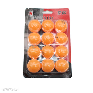 Factory supply 12pieces table tennis pingpong balls for match