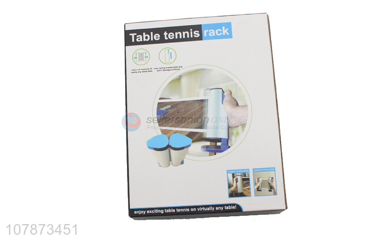 Good sale portable adjustable table tennis retractable net post