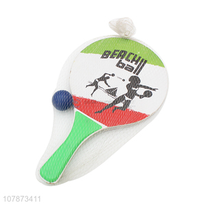 Hot selling outdoor sports beach ball rackets with top quality