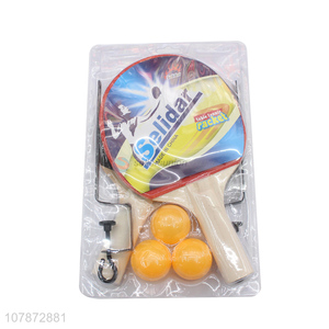 Professional wooden table tennis rackets set for sale