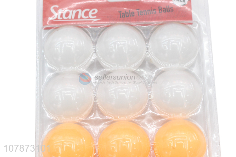 Cheap price 12pieces indoor sports pingpong balls table tennis