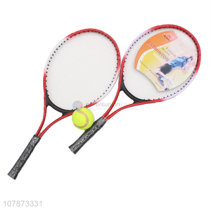 High quality indoor training tennis rackets set for children