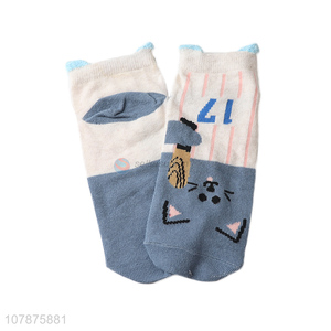 Good Sale Cute Kids Socks Cartoon Ankle Socks