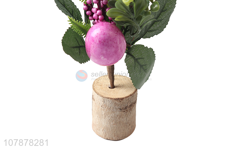 Factory supply indoor outdoor decoration Easter fake potted plant
