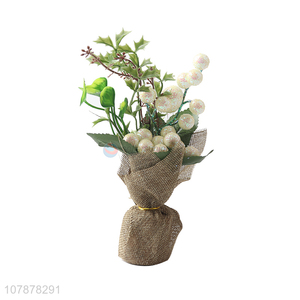 China products Easter table decoration artificial bosai plant