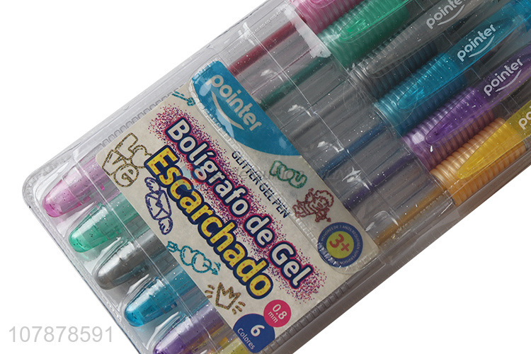 Yiwu wholesale student exam gel pen office signature pen set
