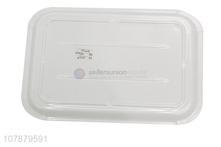 Online wholesale rectangular melamine food serving tray for restaurant
