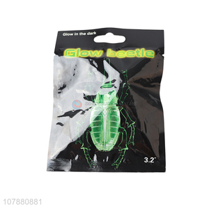 Best selling durable holloween decoration glow beetle toys