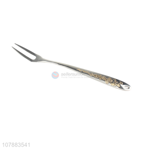 Low price household dinnerware stainless steel meat fork