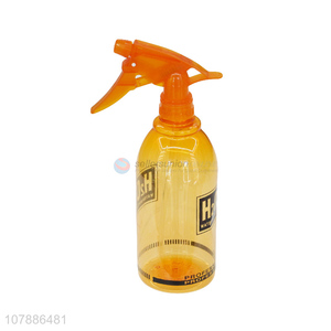 Hot selling orange plastic <em>spray</em> can translucent <em>spray</em> <em>bottle</em>