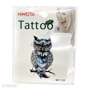 Top Quality Owl Pattern Arm Body Tattoo Stickers