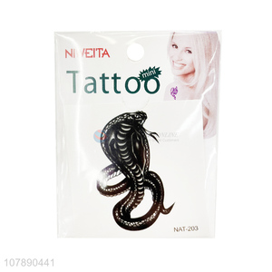 Best Selling Snake Pattern Non-Toxic Tattoo Stickers