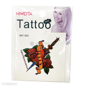Good Sale Removable Temporary Tattoos Sticker For Man And Women