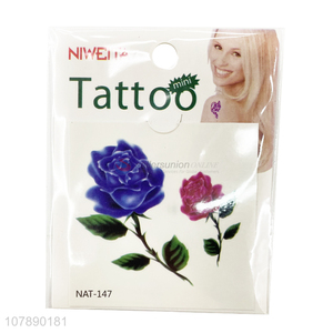 Best Quality Flower Pattern Tattoo Stickers Body Art Tattoo