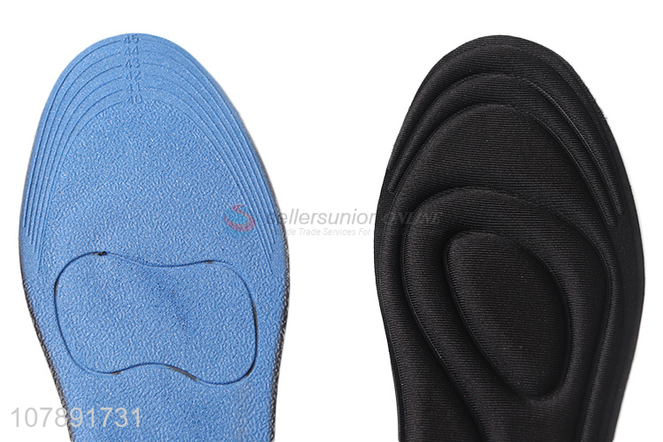 China factory black comfortable universal sneaker insoles