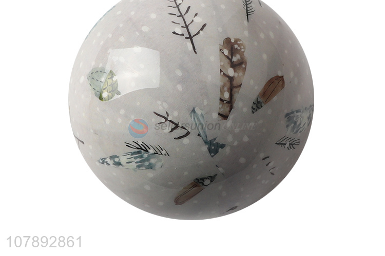 High quality home décor plastic hanging christmas ball ornaments wholesale