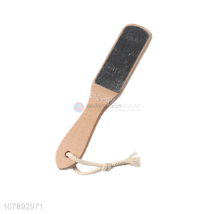 Hot selling wooden foot file foot callus scrub for foot care