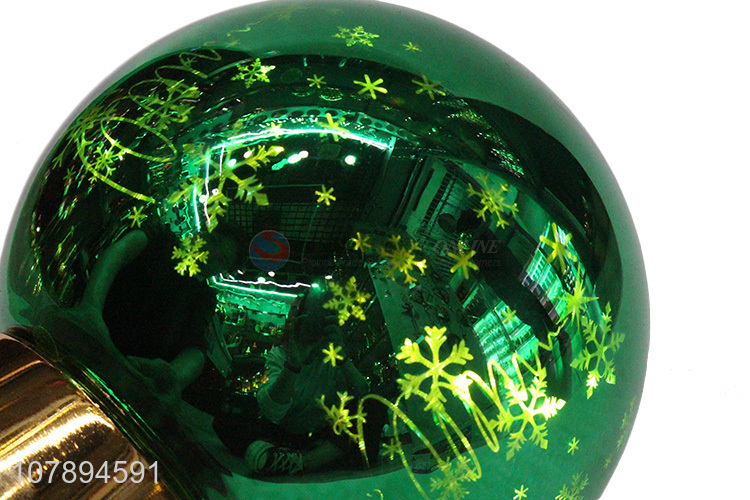 Hot selling tabletop decoration led lighting Christmas glass ball lamp