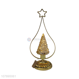 High quality metal art led Christmas table lamp modern desk lamp wholesale