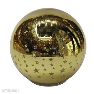 Factory direct sale decorative Christmas glass ball lamp Xmas night light