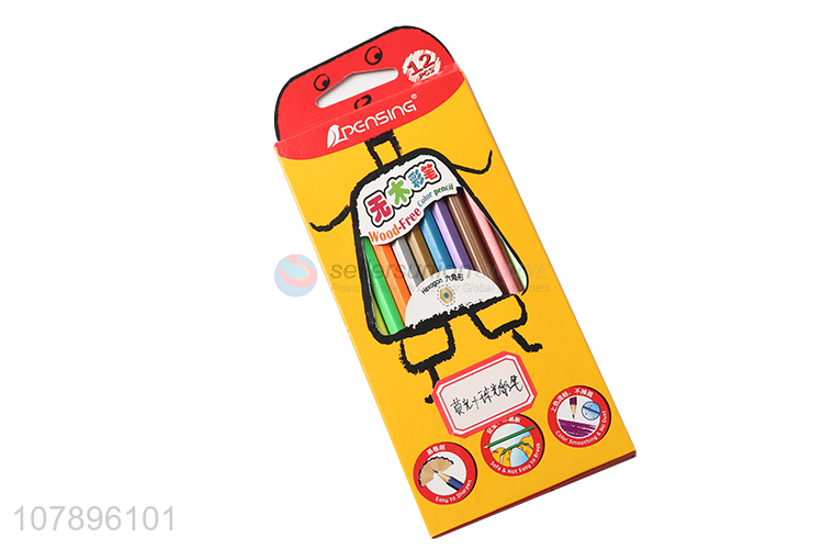 Factory direct sale school stationery wood-free pencils for students