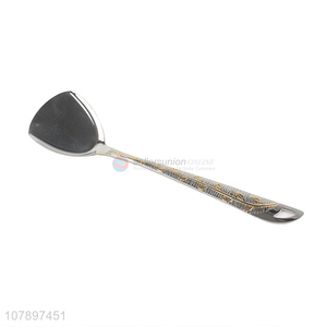 Wholesale silver stainless steel universal food-grade fried shovel