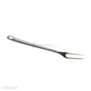 Low price wholesale silver stainless steel food-grade meat fork