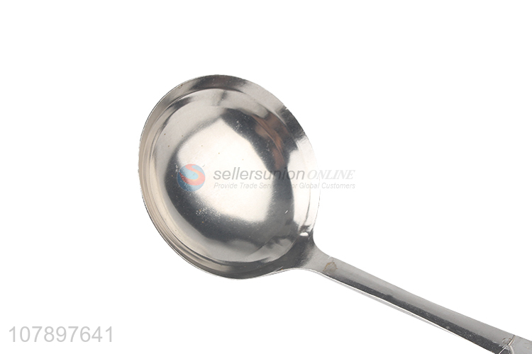 Lastest arrival silver universal stainless steel household spoon