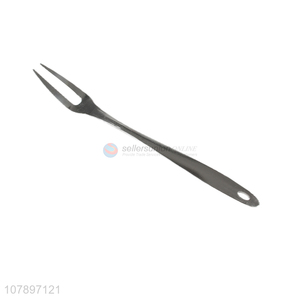 Low price silver stainless steel food-grade meat fork wholesale