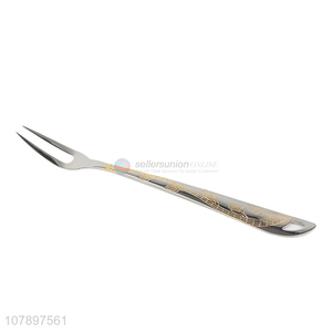 New product silver stainless steel universal kitchen meat fork