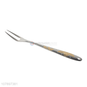 New arrival silver stainless steel household meat fork