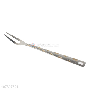 Low price silver stainless steel universal meat forks